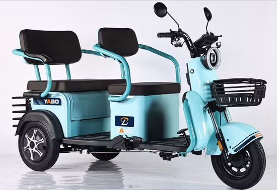 Hochwertiges Mini-Elektro-Dreirad-Motorrad-Elektrofahrzeug mit Seitenmontage