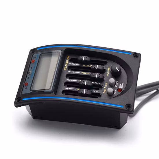 Benutzerdefinierter Gravur-Steg-Tonabnehmer für E-Gitarre aus Metall