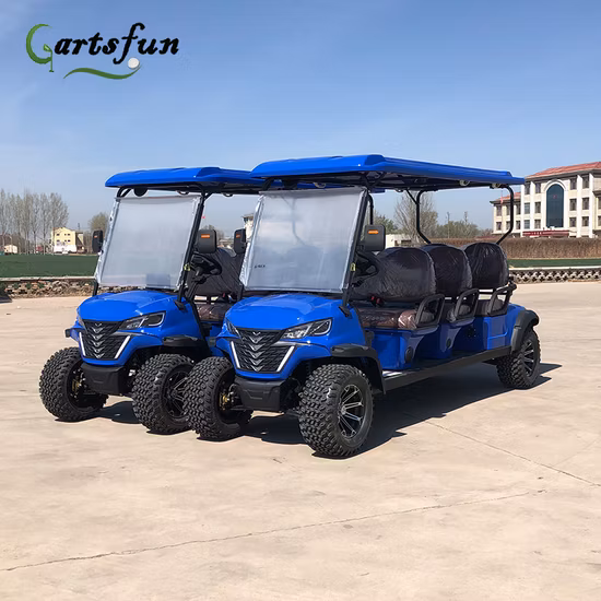 Hochwertiger 8-Sitzer Fast Lithium Luxus-Elektro-Golfwagen Fast